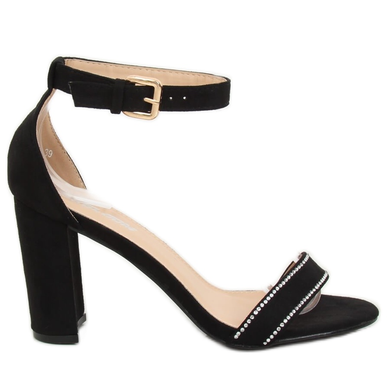 Mustat sandaalit postissa A8020 Black