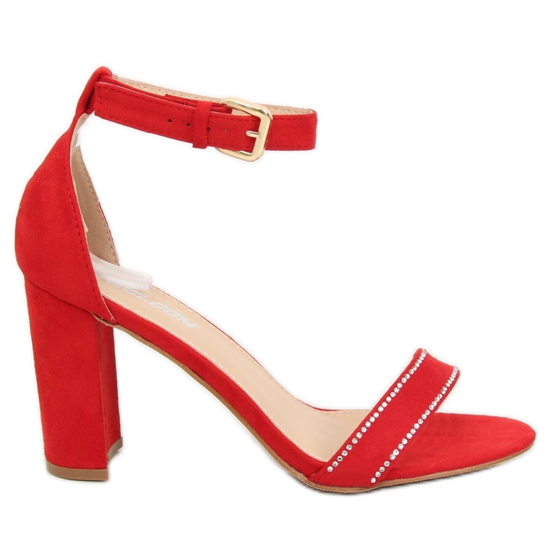 Sandaalit punaisella A8020 Red punainen