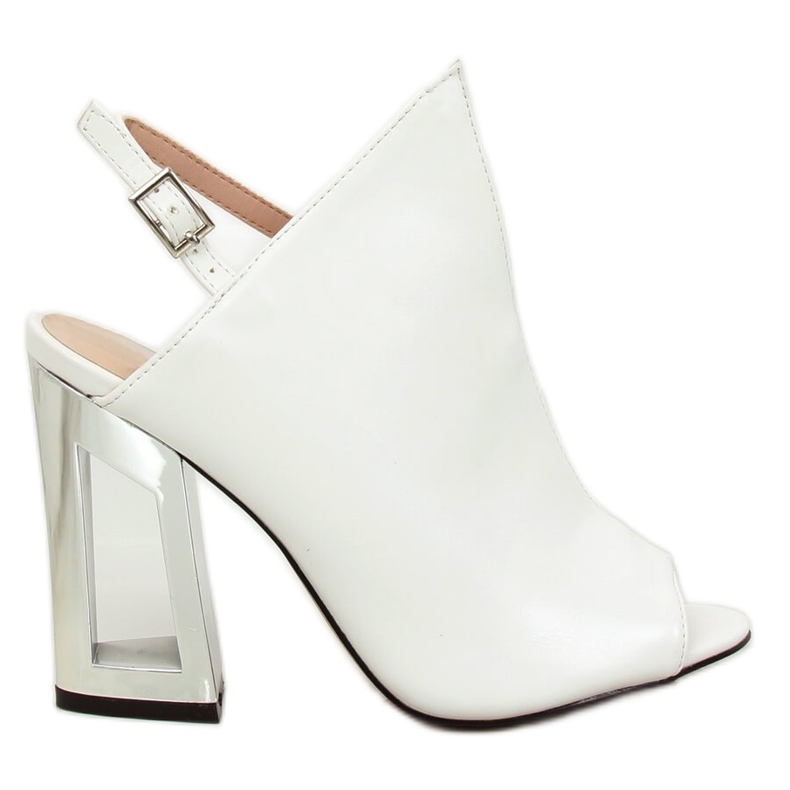 Valkoiset naisten sandaalit KSL705-9 Valkoinen