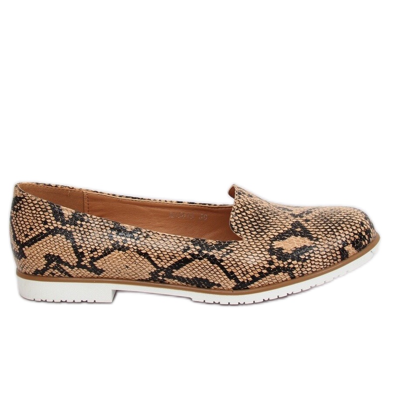 Loaferit lordsy käärme iho MM50188 Snake ruskea