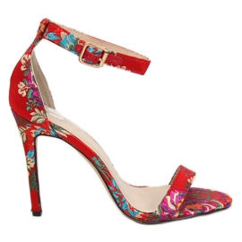 Itämaiset punaiset sandaalit KSL708 Red punainen