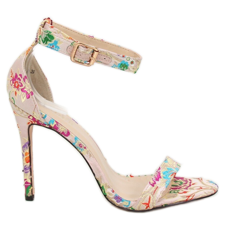 Oriental beige sandaalit KSL708 Beige ruskea monivärinen