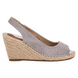 Seastar Wedge sandaalit harmaa