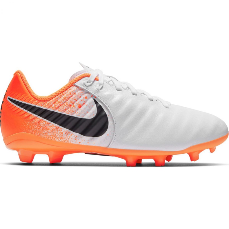 Nike Tiempo Legend 7 Academy Mg Jr AO2291-118 jalkapallokengät monivärinen valkoinen