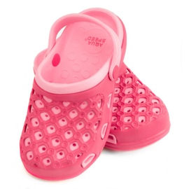 AQUA-SPEED Itaka Jr 03 496 tohvelit vaaleanpunainen