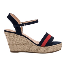 Primavera Rento Wedge sandaalit tummansininen