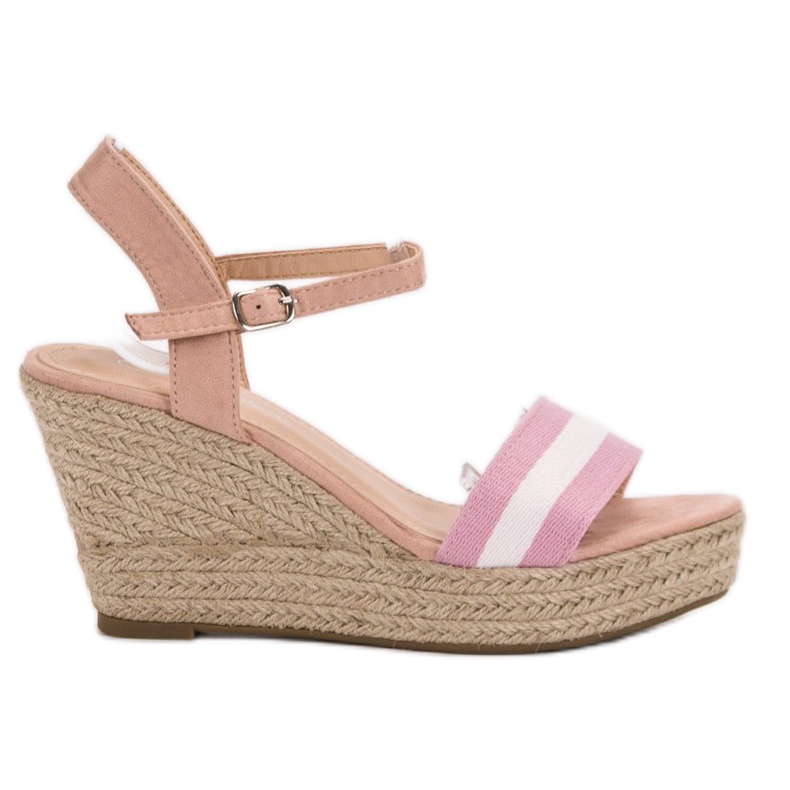 Primavera Rento Wedge sandaalit vaaleanpunainen