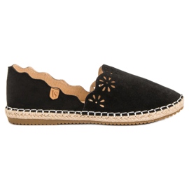 VICES mustat espadrillit