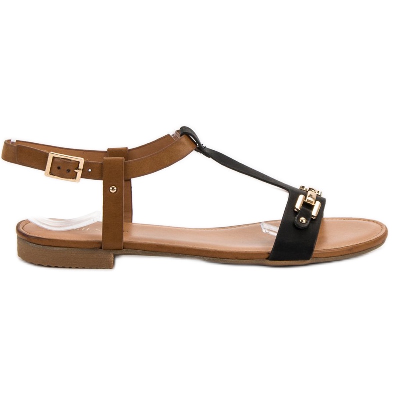 Small Swan Rento Sandaalit musta ruskea