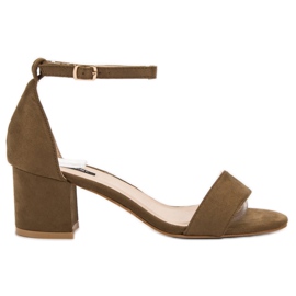 VICES mokkanahkaiset sandaalit ruskea VICES mokkanahkaiset sandaalit ruskea