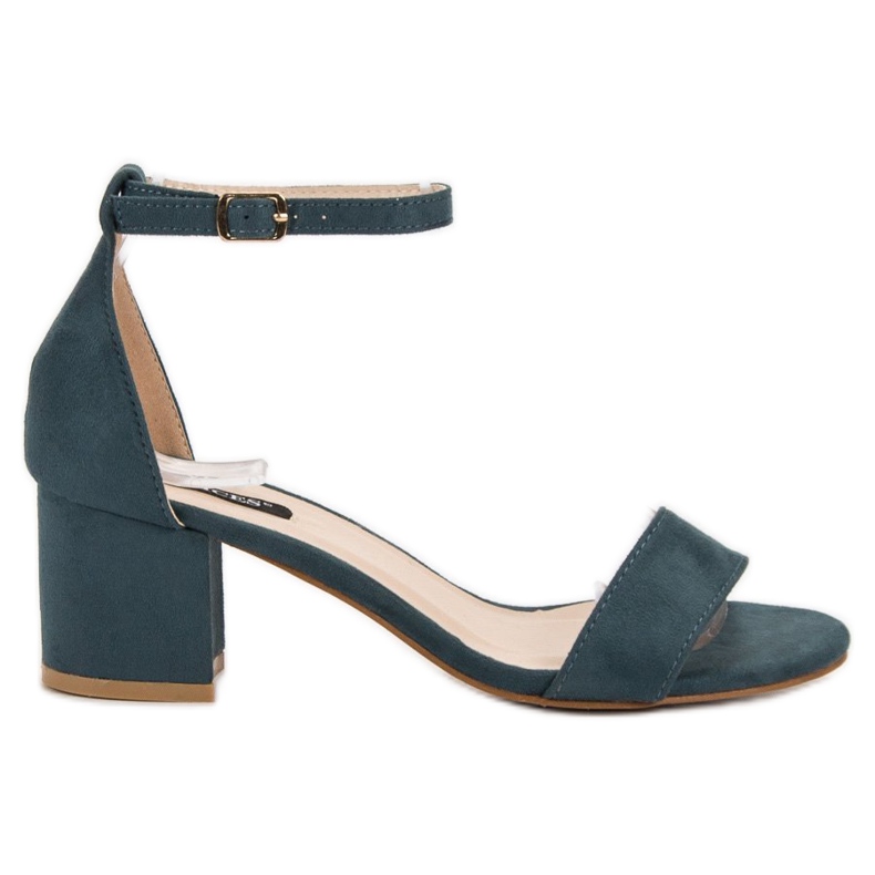 VICES mokkanahkaiset sandaalit sininen VICES mokkanahkaiset sandaalit sininen