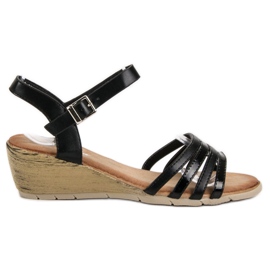 Renda Mustat sandaalit