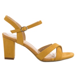 Annalisa Sinappi sandaalit keltainen