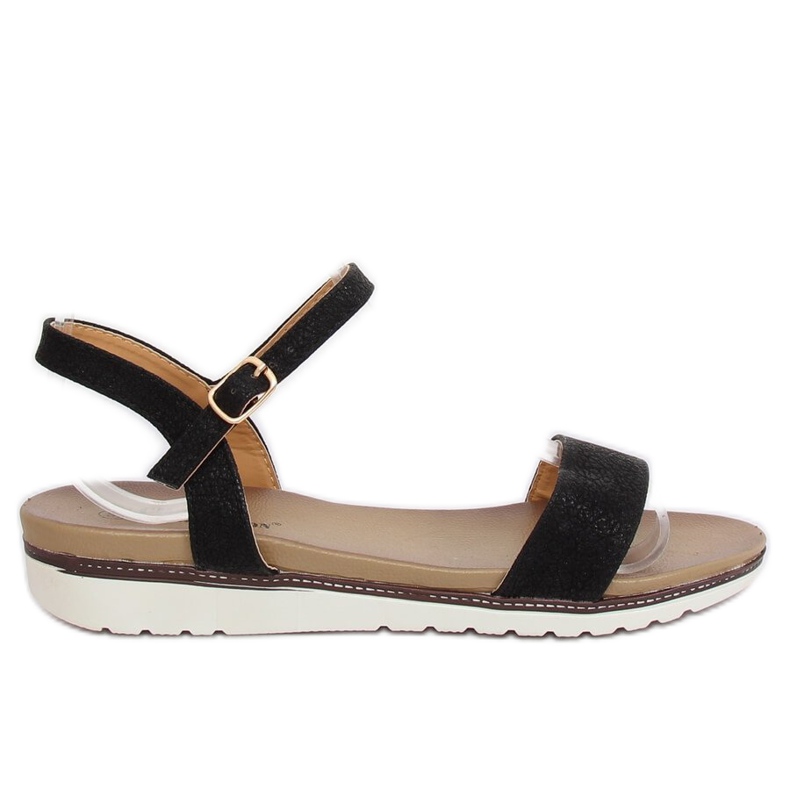 Mustat naisten sandaalit S18-33 Musta