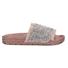 Mukavat VICES -tossut vaaleanpunainen