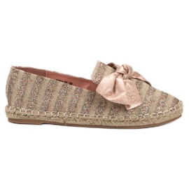 Espadrillit glitterillä VICES vaaleanpunainen
