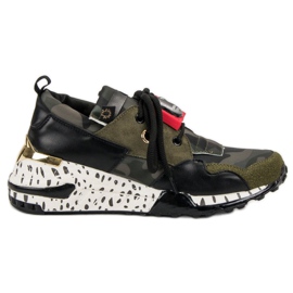 Muodikkaat VICES -lenkkarit vihreä