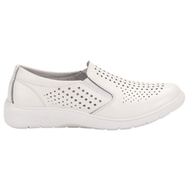 Kylie Valkoiset nahkakengät valkoinen