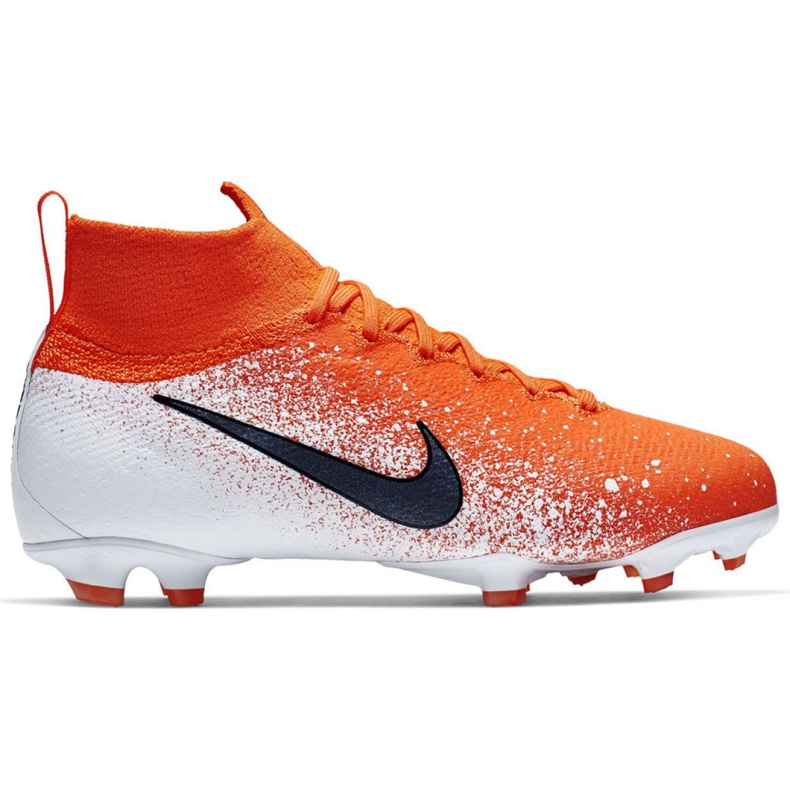 Nike Mercurial Superfly 6 Elite Fg Jr AH7340-801 jalkapallokengät monivärinen punainen