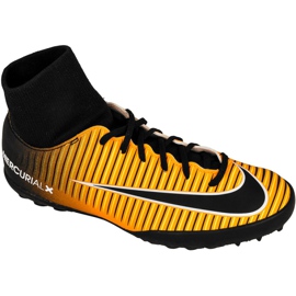 Nike MercurialX Victory Vi Df Tf Jr 903604-801 jalkapallokengät monivärinen musta