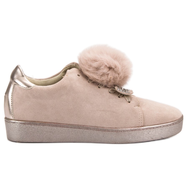 Lucky Shoes Mokkanahkaiset urheilukengät ruskea