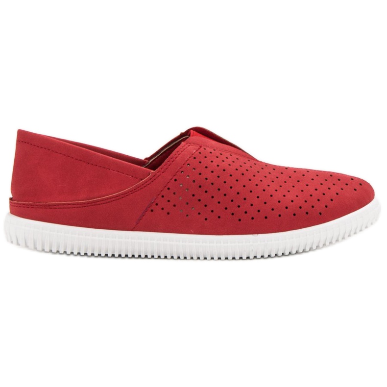 Super Mode Mukavat Slip On Tennarit punainen