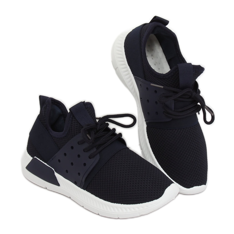 Tummansiniset urheilukengät 7781-Y Blue laivastonsininen