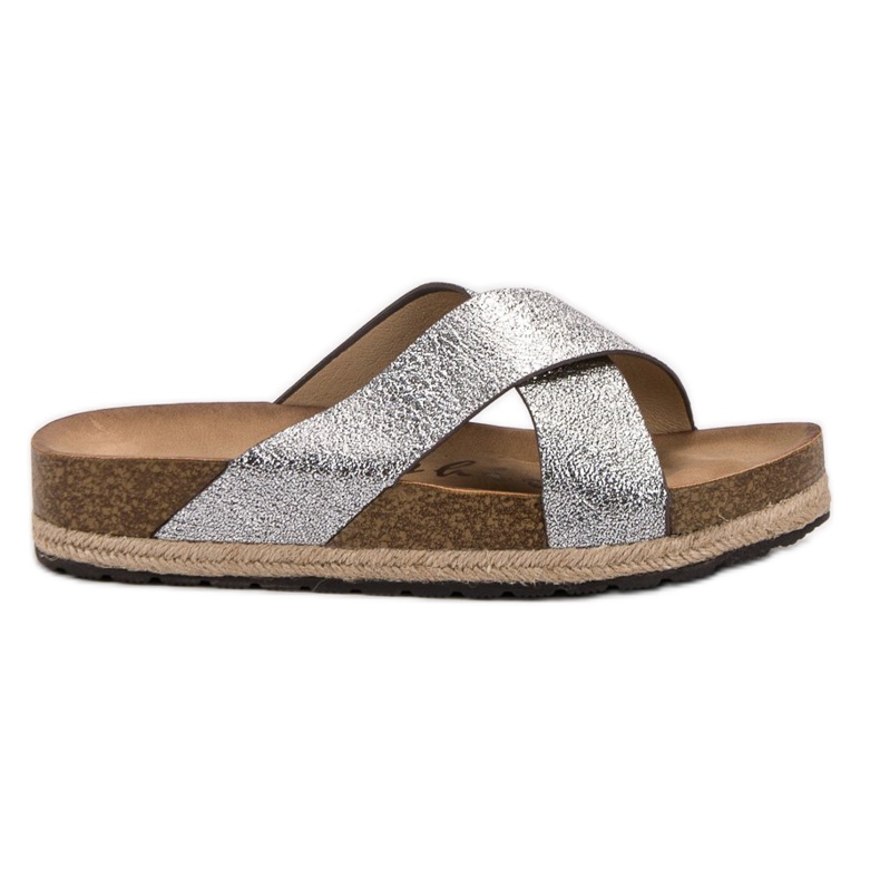 Goodin Mukavat hopeatossut harmaa