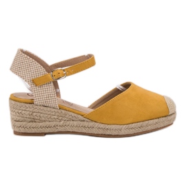 Kylie Kiila -espadrillit keltainen