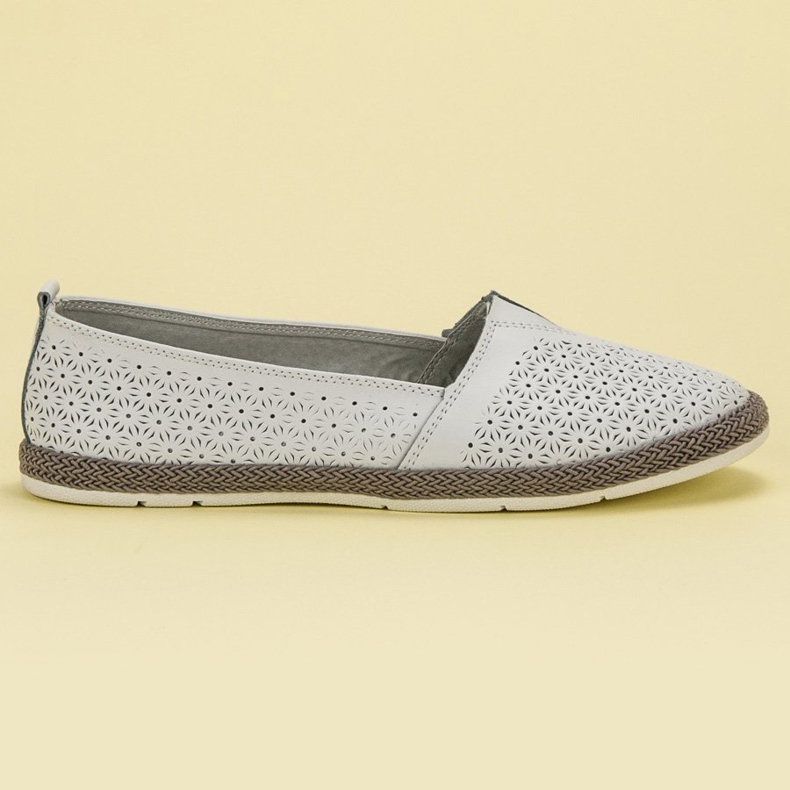 Goodin Nahka Slipony valkoinen