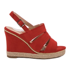 Primavera Punaiset sandaalit punainen