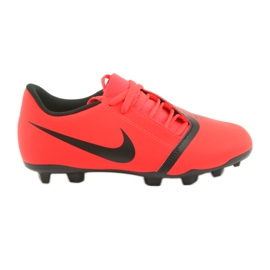Nike Phantom Venom Club Fg Jr AO0396-600 jalkapallokengät punainen