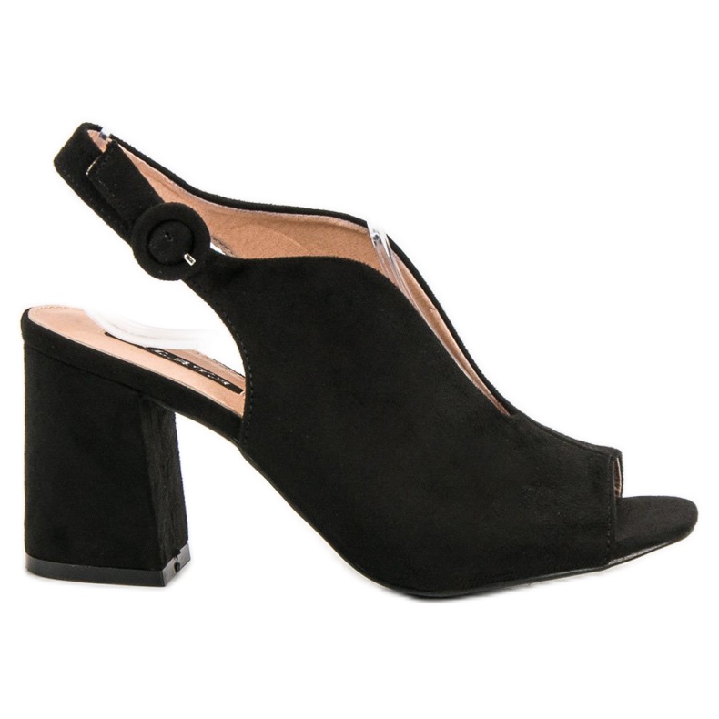 Milaya Rakennetut sandaalit musta