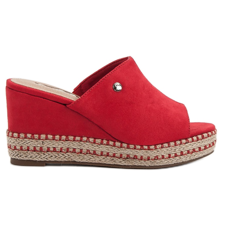 Best Shoes Wedge sandaalit punainen