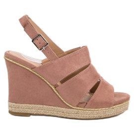 Primavera Jauhe sandaalit vaaleanpunainen