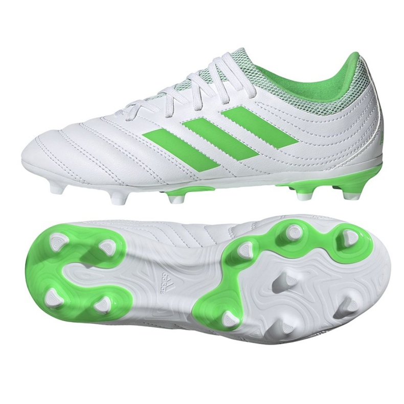 Adidas Copa 19.3 Fg Jr D98081 jalkapallokengät monivärinen valkoinen