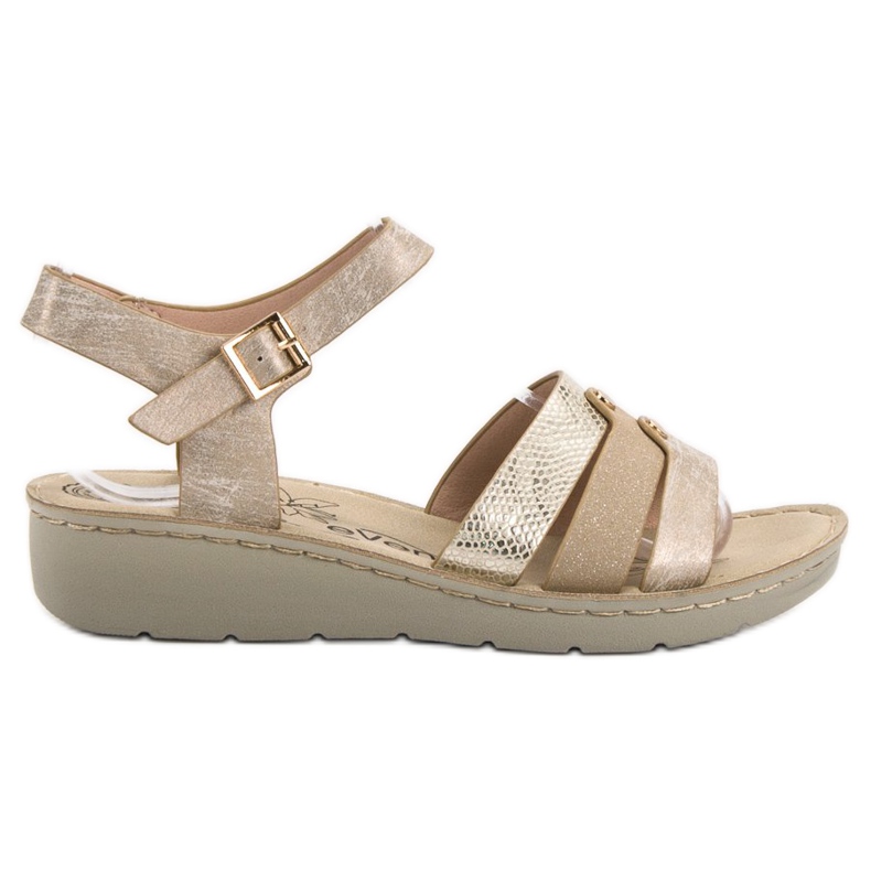 Evento Kultaiset sandaalit kultainen