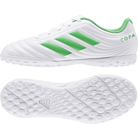 Adidas Copa 19.4 Tf Jr D98101 jalkapallokengät monivärinen valkoinen
