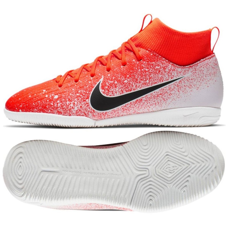 Sisäkengät Nike Mercurial SuperflyX 6 Academy Ic Jr AH7343-801 monivärinen oranssi