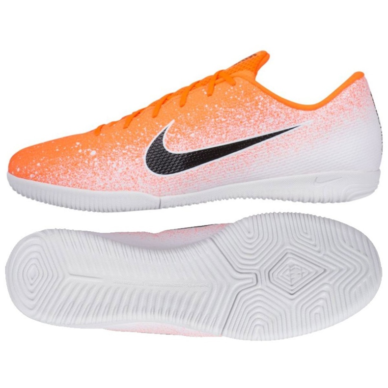 Nike Mercurial Vapor Ic M AH7383-801 jalkapallokengät monivärinen oranssi