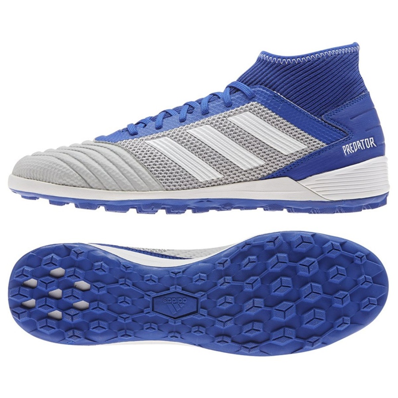 Adidas Predator 19.3 Tf M BC0555 jalkapallokengät monivärinen sininen