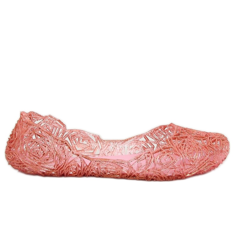 Vaaleanpunaiset kumi ballerinat QX-02 Rose vaaleanpunainen