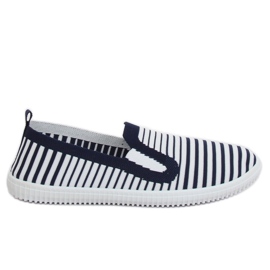 Tennarit slipon tummansininen XJ-2909 Navy valkoinen