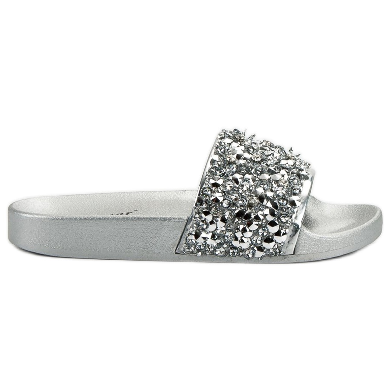 Seastar Tyylikkäät hopeatossut harmaa