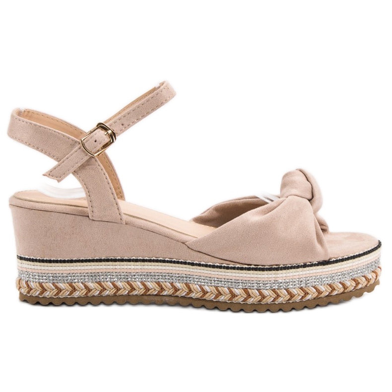 Groto Gogo Suede Espadrilles Sandaalit ruskea