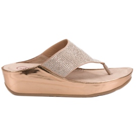 Kylie Wedge sandaalit keltainen monivärinen