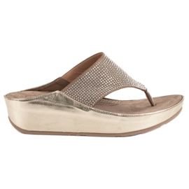 Kylie Wedge sandaalit keltainen