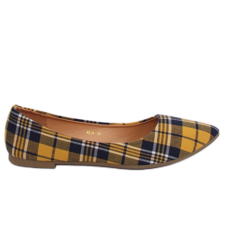 Moniväriset ballerinat HH16 Vellow monivärinen