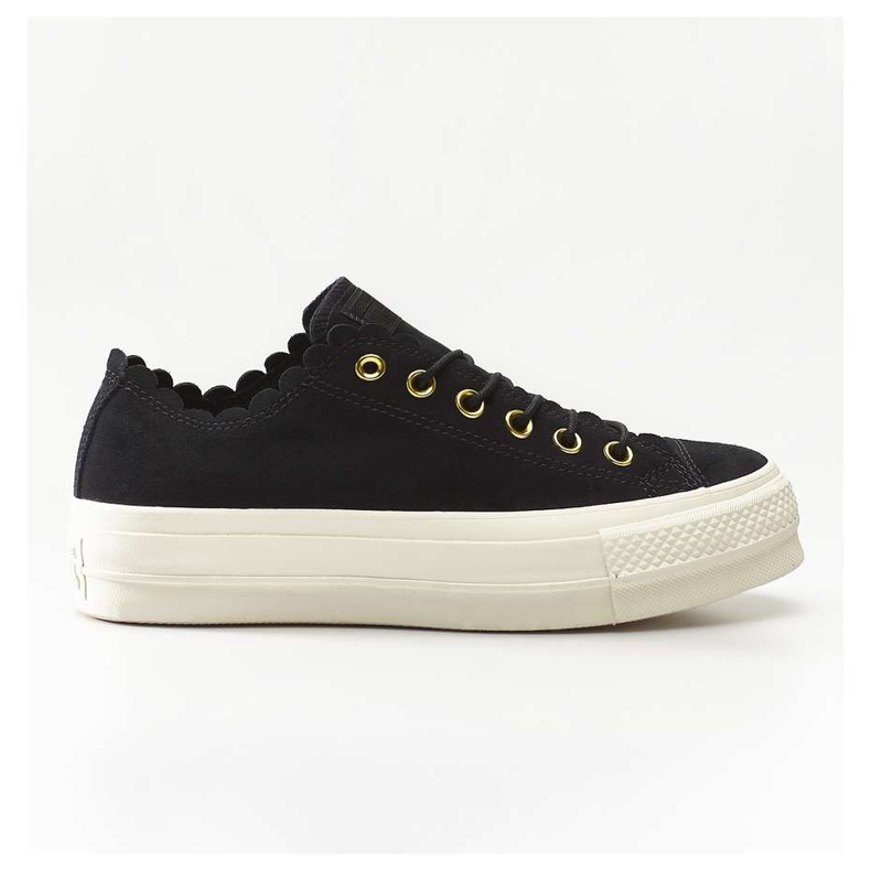 Converse Chuck Taylor All Star Nostokampela 499 Black Gold Egret musta