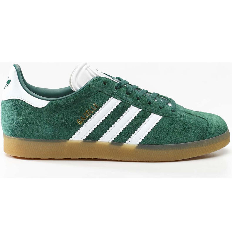Adidas Gazelle 872 Collegiate Green -jalkineet White Gum 3 vihreä